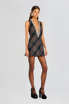 NANCIE EMBELLISHED DRESS