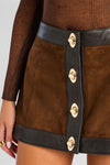 LISBETH LEATHER SKIRT