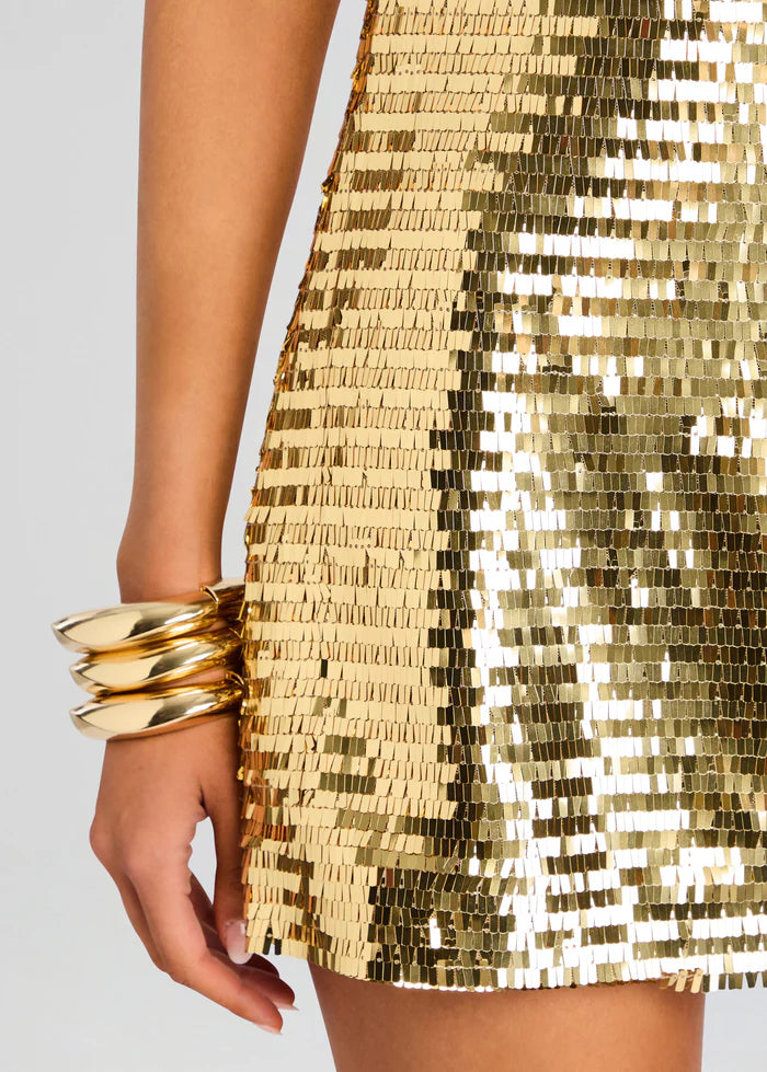 LAVENDER SEQUIN DRESS