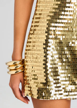 LAVENDER SEQUIN DRESS