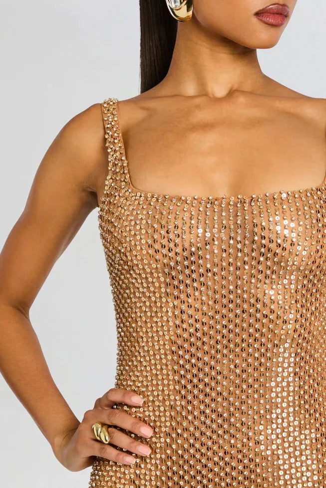 XIOMARA SEQUIN DRESS