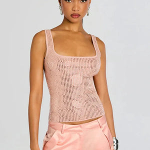 MARZIA EMBELLISHED TOP