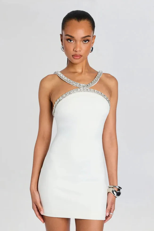 AILSA EMBELLISHED DRESS