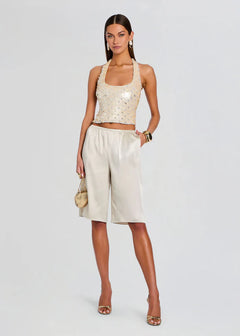 AVRIEL EMBELLISHED TOP