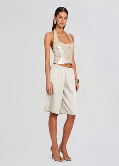 AVRIEL EMBELLISHED TOP