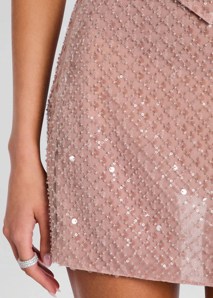 BETHELY SEQUIN SKIRT