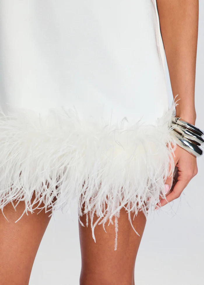 RAGNA FEATHER DRESS