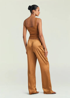 LILLIAN SATIN PANT