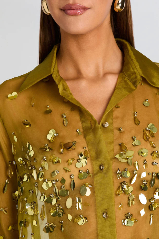 QUILLY EMBROIDERED BLOUSE