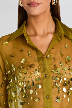 QUILLY EMBROIDERED BLOUSE