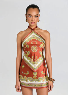 ADELAIDE SILK DRESS