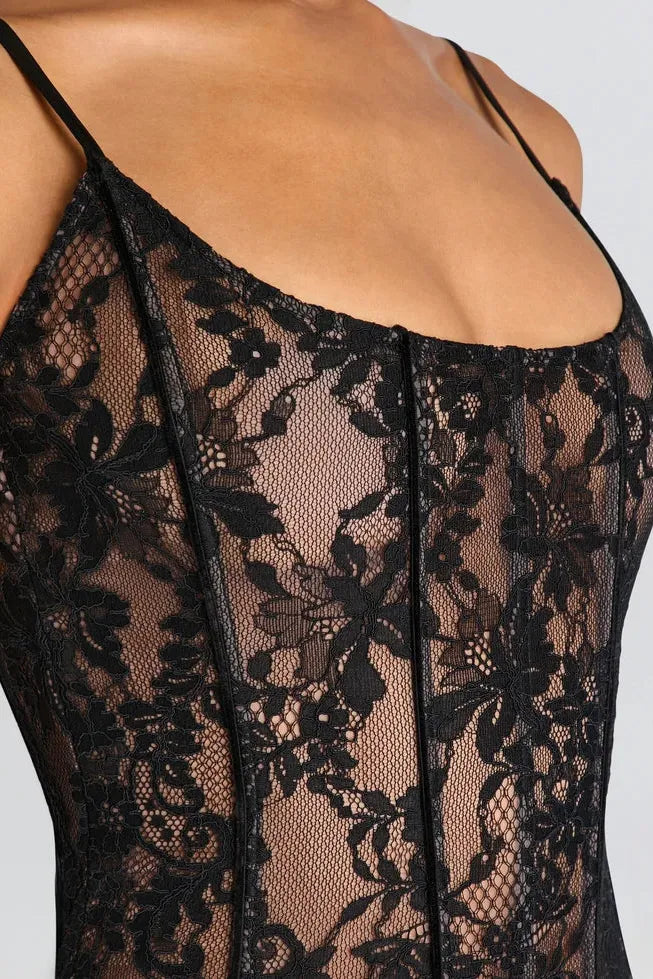 ROMI LACE BUSTIER