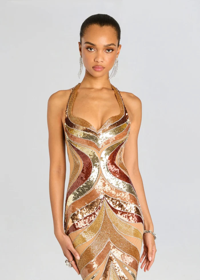 VICTORIE EMBELLISHED DRESS