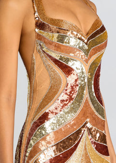 VICTORIE EMBELLISHED DRESS