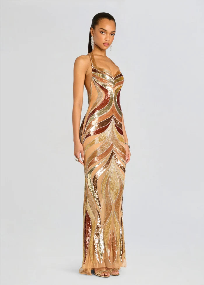 VICTORIE EMBELLISHED DRESS