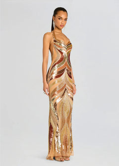 VICTORIE EMBELLISHED DRESS