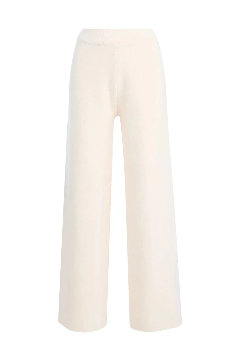 SEROYA JUNA KNIT PANT IN EGGSHELL