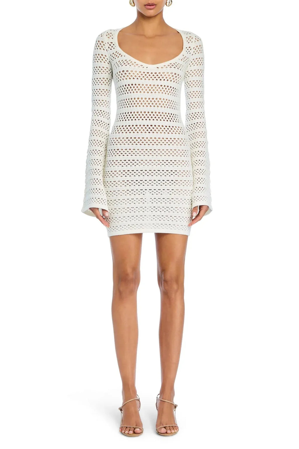 SOPHIE CROCHET MINI DRESS – Big Drop NYC