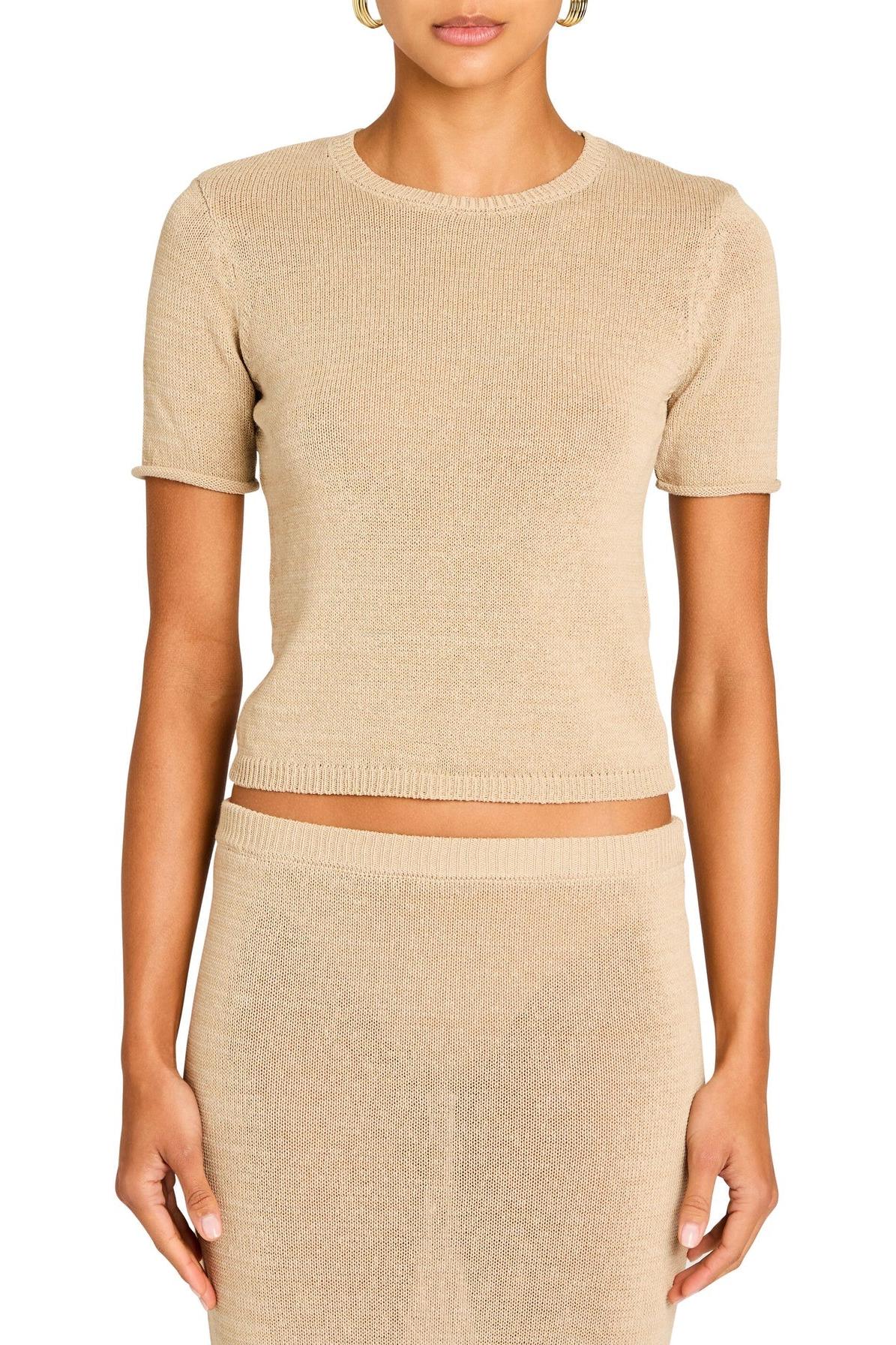 CLARE KNIT BABY TEE