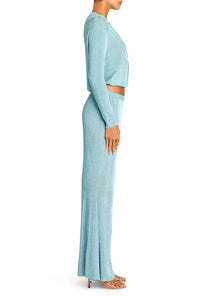 HARMONY METALLIC KNIT SKIRT