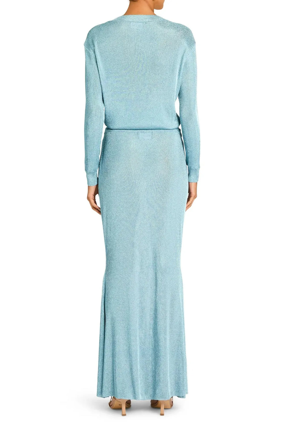 HARMONY METALLIC KNIT SKIRT