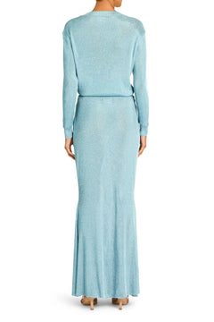 HARMONY METALLIC KNIT SKIRT