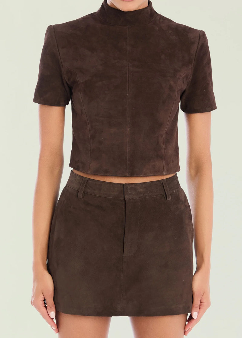 TESSI SUEDE TOP
