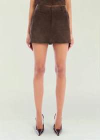 TORRANCE SUEDE SKIRT