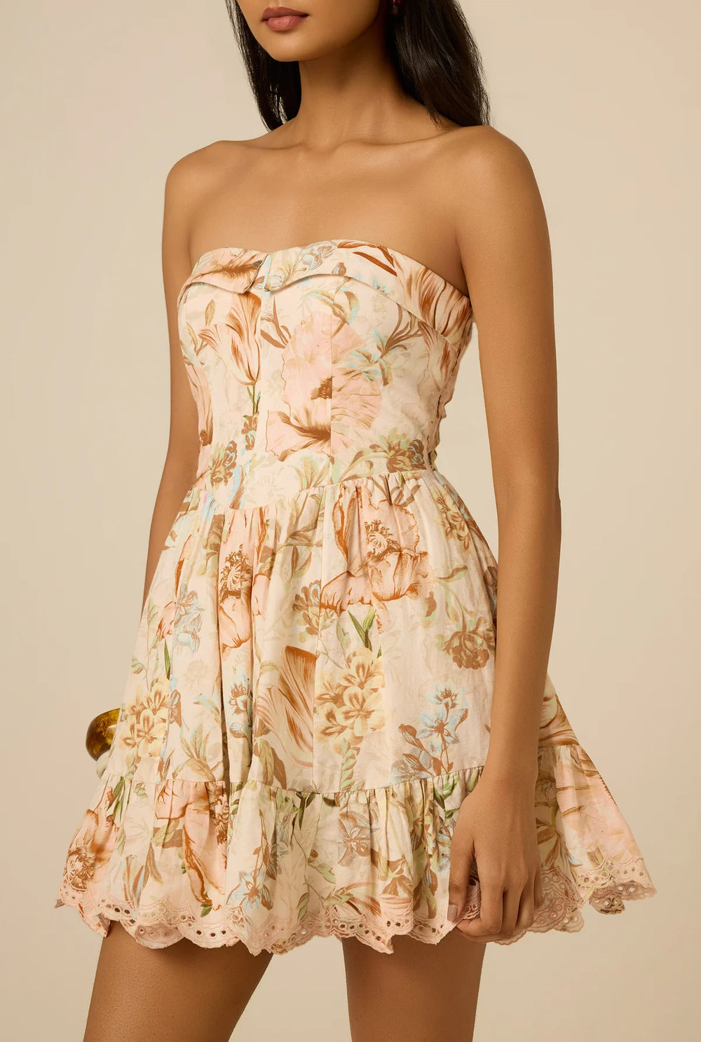 OFF-SHOULDER EZRA SHORT DRESS