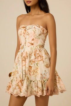 OFF-SHOULDER EZRA SHORT DRESS