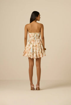 OFF-SHOULDER EZRA SHORT DRESS