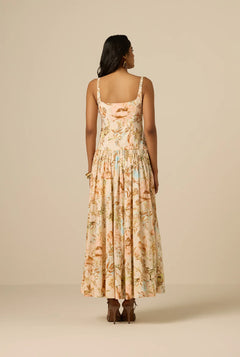 SQUARE NECK EZRA MAXI DRESS