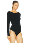 BAMBOO CROSSBACK BODYSUIT