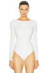 BAMBOO CROSSBACK BODYSUIT