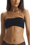 COMMANDO BUTTER AND LACE BANDEAU IN BLACK