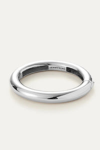 JENNY BIRD GIA MEGA BANGLE IN RHODIUM