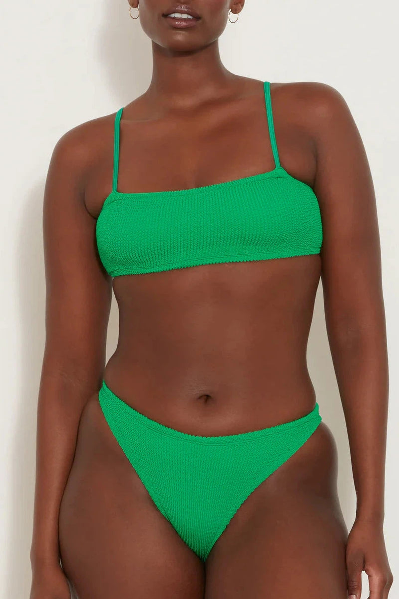 HUNZA G GIGI BIKINI SET IN EMERALD