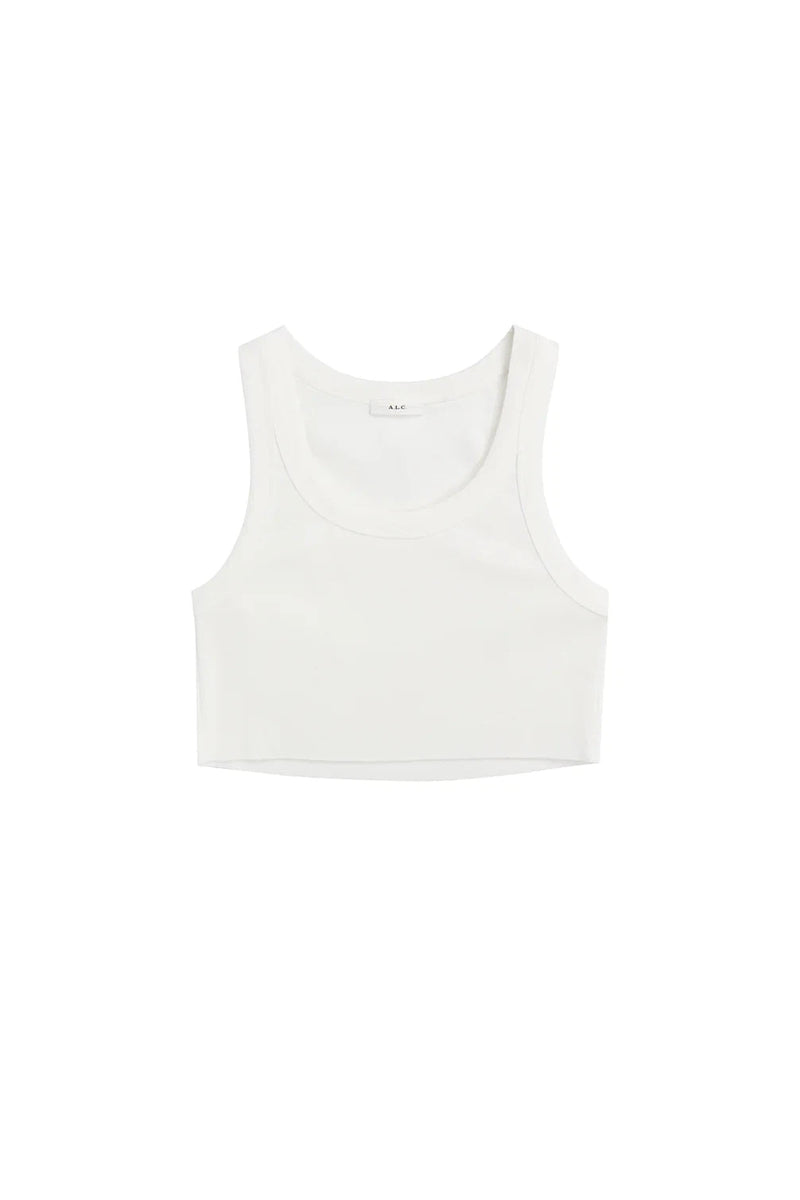 A.L.C. HALSEY TANK IN WHITE