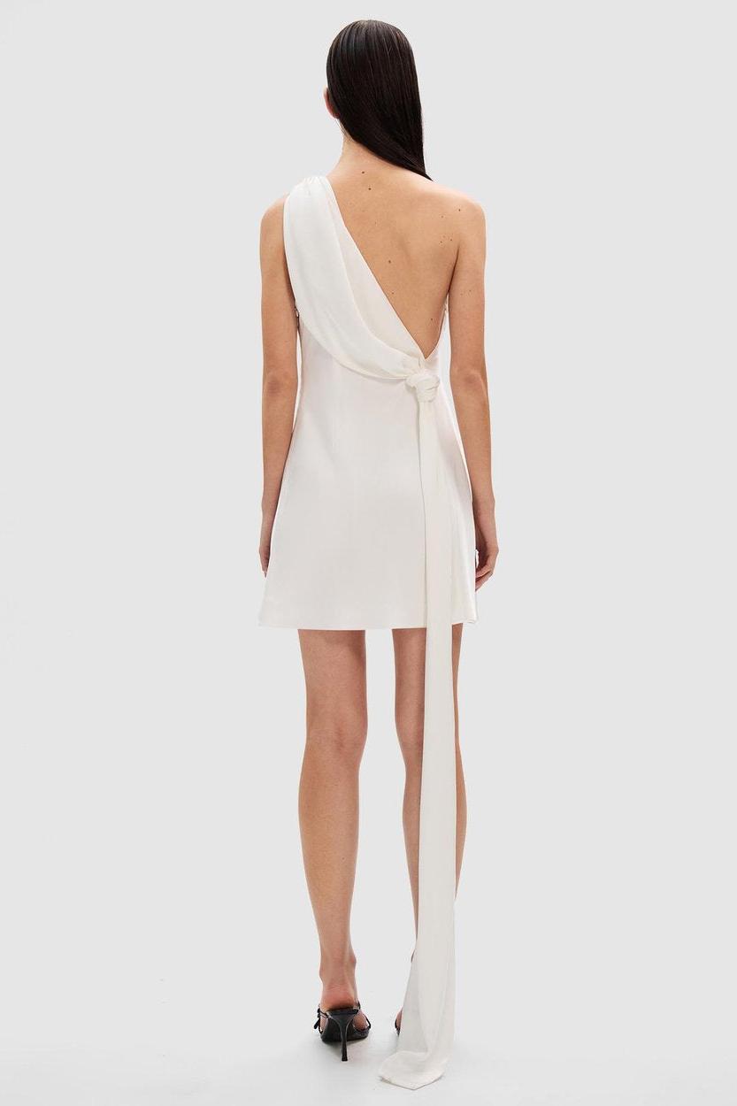 THE JULIANNA SATIN MINI DRESS