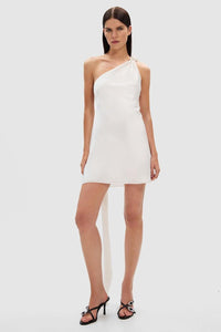 THE JULIANNA SATIN MINI DRESS