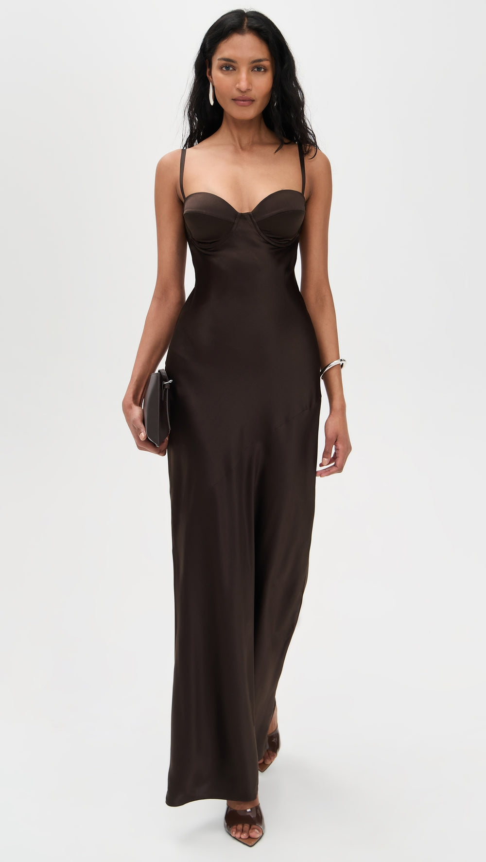 SAYLA BIAS CUT MAXI DRESS