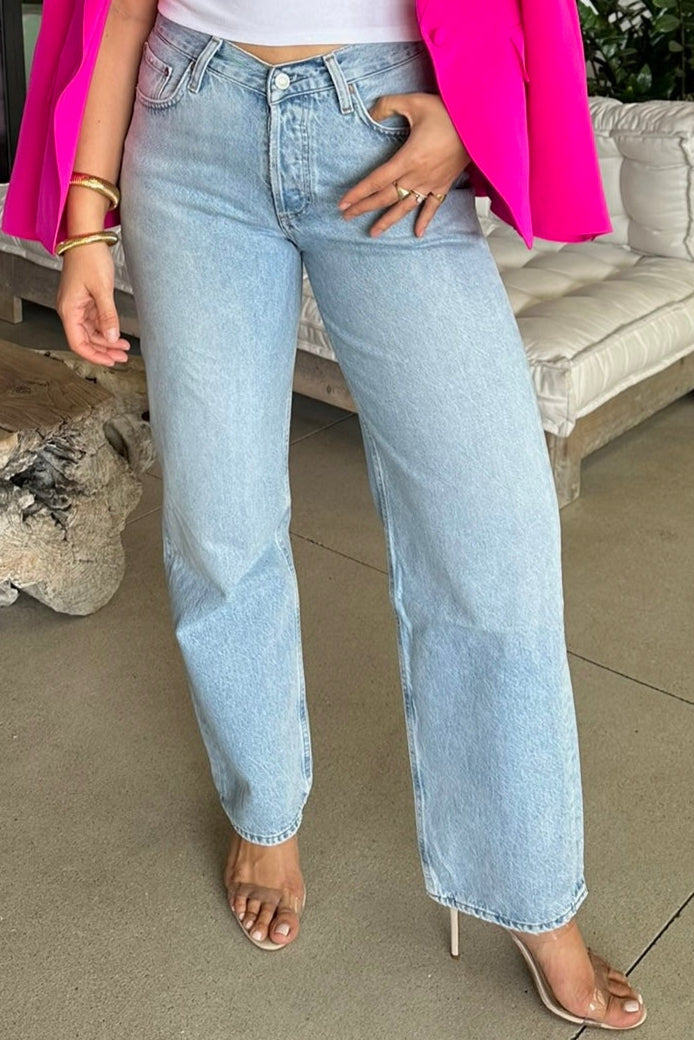 V-WAIST BAGGY JEAN
