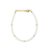 MONISHA MELWANI GOLD DIAMOND PEARL BRACELET