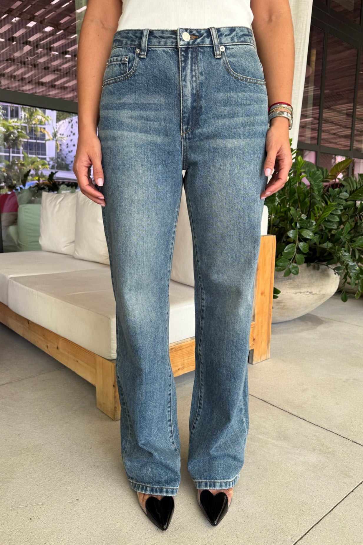 JANIE MID RISE JEAN