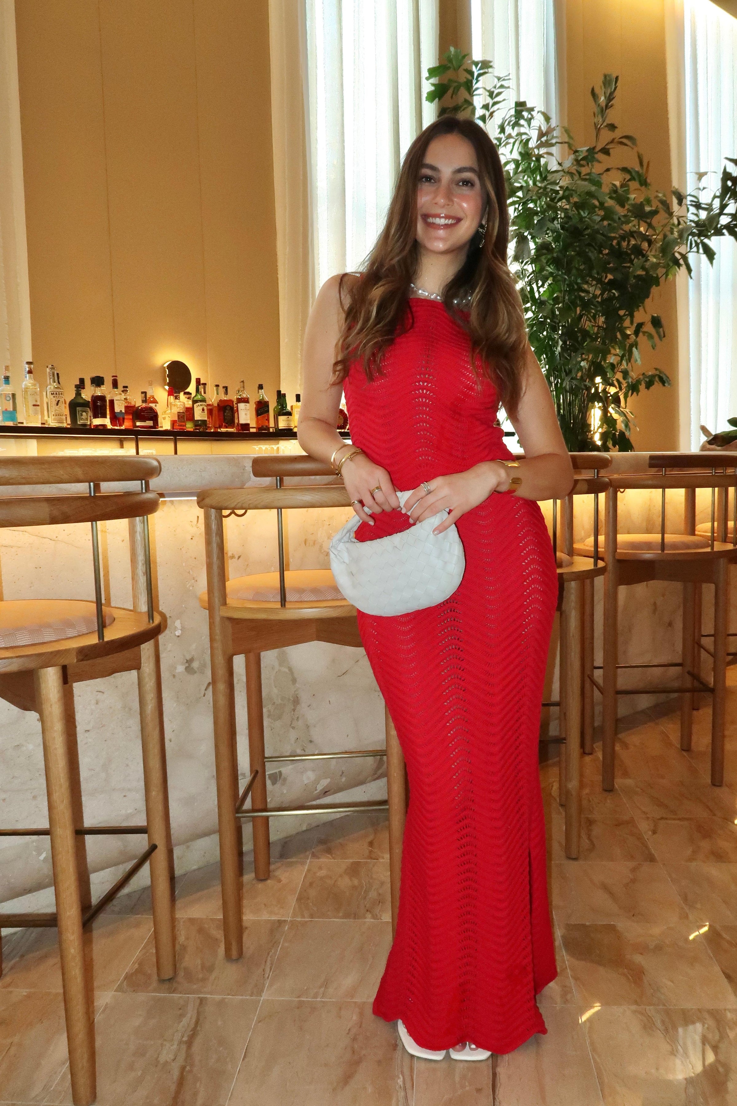 SODA KNIT MAXI SKIRT