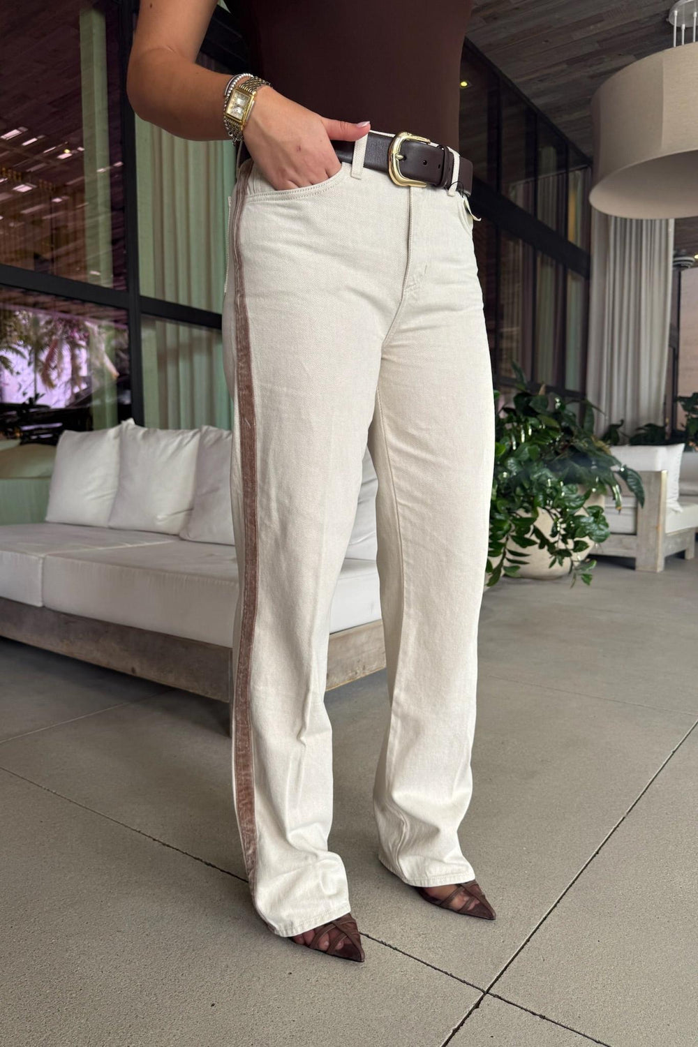 JONES STOVEPIPE JEAN