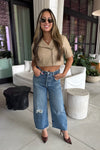 KIRSI CROPPED BIKER JACKET