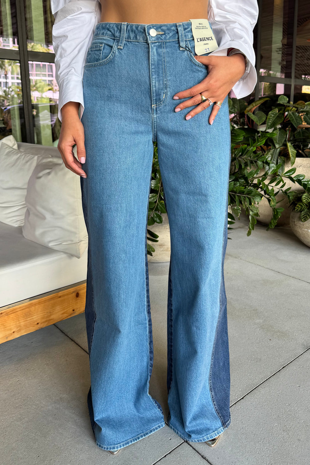 BEAU WIDE LEG JEAN