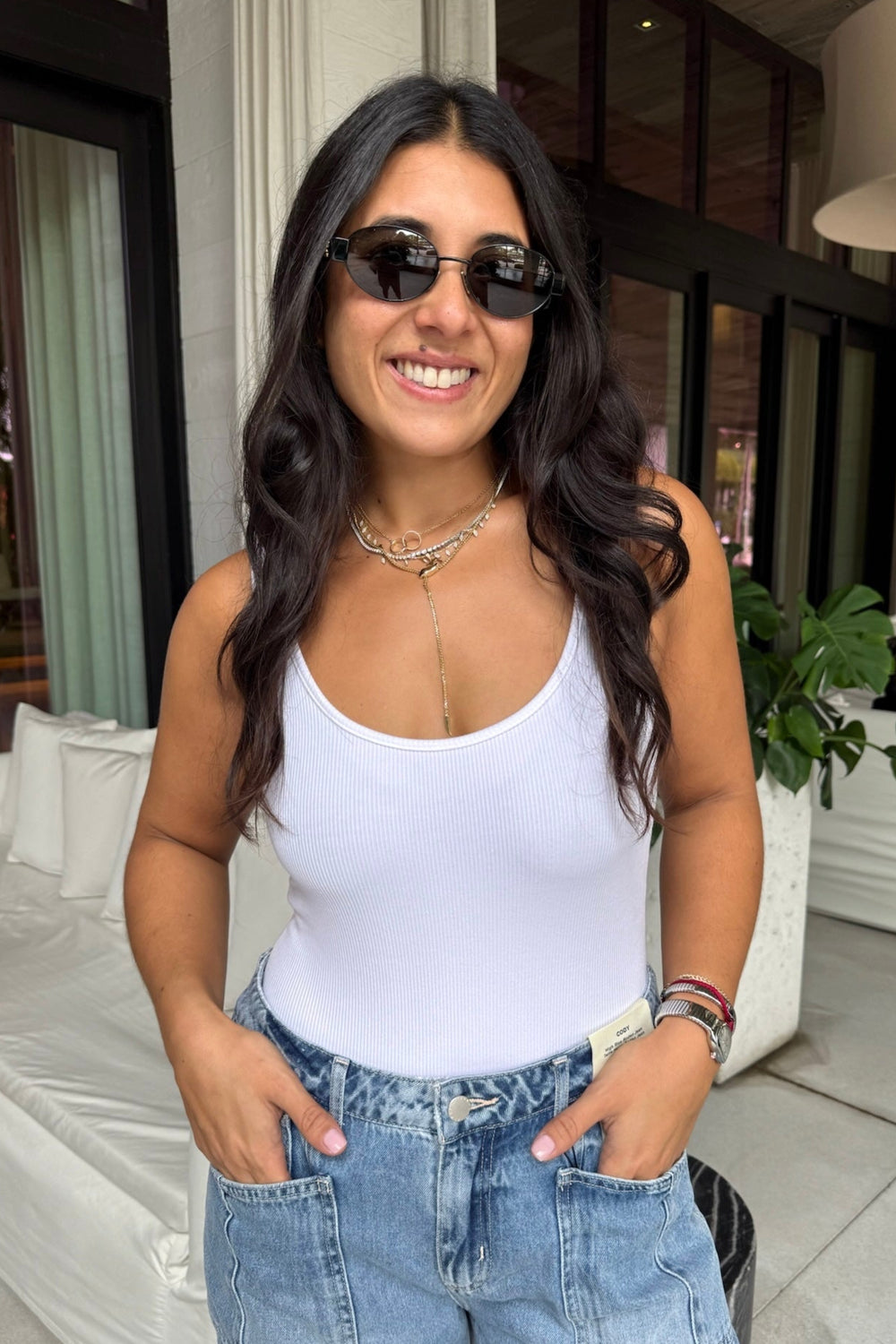 NICA SCOOPNECK BODYSUIT