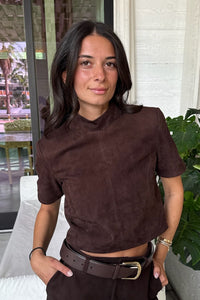 TESSI SUEDE TOP